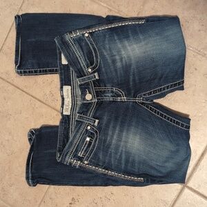 Buckle Sabrina Cropped Jeans